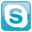 Siga-me no Skype